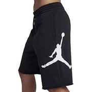 Nike M J Jumpman Logo FLC Short Shorts de Sport Homme White/(Infrared 23) FR: XS (Taille Fabricant: XS)