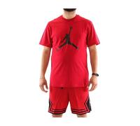 NIKE M J Jumpman SS Crew T-Shirt Homme, Gym Red/Black, L