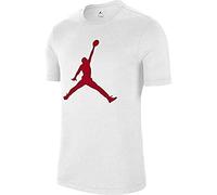 Nike M J Jumpman SS Crew T-Shirt Homme White/(Gym Red) FR: XL (Taille Fabricant: XL)