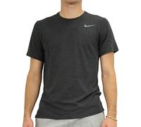 Nike M NK BRT Top SS Hpr Dry T- T-shirt Homme black heather/Mtlc hematite FR : XL (Taille Fabricant : 3XL)