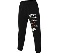 Nike M NK Club BB CF Stack Gx Pantalon, Noir/Orange de sécurité, s Homme