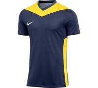 Nike M NK DF Prk Drb Iv JSY SS Haut à Manches Courtes, Bleu Nuit/Jaune Tour/Blanc, 3XL Homme