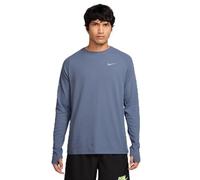 Nike M NK DF Stride Waffle Crew Sweatshirts, Indigo Mondial / (Argent réfléchissant), S Unisexe