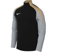 Nike M NK DF Strk24 Drill Top K Haut à Manches Longues, Noir/Gris Loup/Jersey doré/Blanc, s Homme
