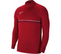 Nike M NK DRY ACADEMY 21 DRILL TOP Tee-shirt à manches longues S Rouge