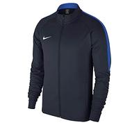 Nike M NK Dry Acdmy18 TRK JKT K Veste Homme Obsidian/Royal Bleu/Blanc FR: M (Taille Fabricant: M)