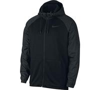 Nike M NK Dry HD LS FZ Utility Core Sweat-Shirt Homme Black/MTLC Hematite FR : M (Taille Fabricant : M-T)
