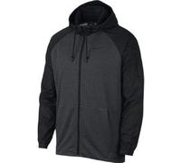 Nike M NK Dry HD LS FZ Utility Core Sweat-Shirt Homme Charcoal Heathr/Black FR : 2XL (Taille Fabricant : 2XL)