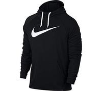 Nike M NK Dry Hoodie Po Swoosh Hoodie Homme Black - White FR : M (Taille Fabricant : M)