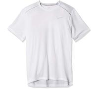 Nike M NK Dry Miler Top SS T-Shirt Homme White/White/(Reflective Silv) FR: L (Taille Fabricant: L-T)