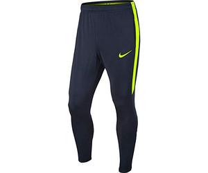 Nike M NK Dry sqd17 kpz Pantalon Long, Homme S Azul (Obsidian/Volt/Volt)