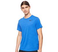 Nike M NK Dry SUPERSET Top SS T-Shirt Homme, Game Royal/(Black), FR : M (Taille Fabricant : M)