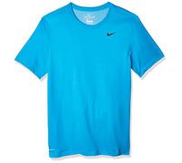 Nike M NK Dry Tee DFC Crew Solid T-Shirt Homme, Laser Blue/Psychic Blue, FR : 2XL (Taille Fabricant : 2XL-T)