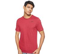 Nike M NK Dry Tee Dfc Crew Solid T-Shirt Homme Noble Red/Pink Foam FR: 4XL (Taille Fabricant: 4XL)