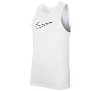 Nike M NK Dry Top SL Crossover BB Débardeur Homme, White/(Black), FR : 3XL (Taille Fabricant : 3XL-T)
