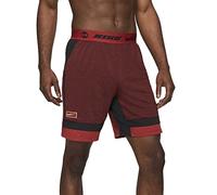 Nike M NK Short SC 2, Shorts Homme, Dark Cayenne/Citron Pulse, L