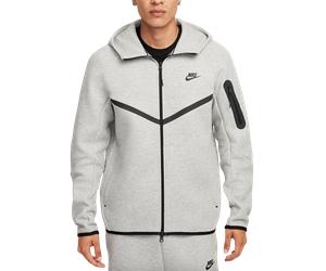Nike M NK TCH FLC FZ WR HOODIE Sweatshirt à capuche L Argent