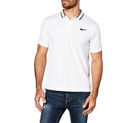 Nike M Nkct Dry Polo Pique Chemise Polo Homme White/Black/(Black) FR: S (Taille Fabricant: S)