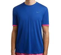 Nike M NKCT Dry Top SS Clrblk T-Shirt Homme, Indigo Force/Active Fuchsia/Active Fuchsia/Indigo Force, FR : 2XL (Taille Fabricant : 2XL)