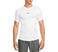 Nike T-shirt homme Pro Dri-FIT Tight Fit ajusté manches courtes Blanc/Noir S