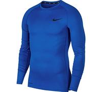 Nike M NP Top Ls Tight T-Shirt à Manches Longues Homme Game Royal/(Black) FR: 2XL (Taille Fabricant: 2XL)