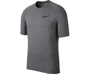 Nike M NP Top SS Slim Novelty 1 T-Shirt Homme Iron Grey/Particle Grey/Black FR: M (Taille Fabricant: M)