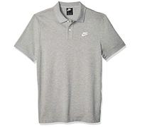 Nike M NSW ce Polo Matchup Pq Chemise Polo Homme Dk Grey Heather/(White) FR: S (Taille Fabricant: S)