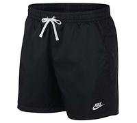 Nike M NSW ce Short WVN Flow Shorts de Sport Homme Black/(White) FR: M (Taille Fabricant: M)