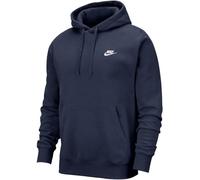 Nike M NSW Club Hoodie PO BB Sweat-Shirt Homme, Bleu (Midnight Navy/White), L