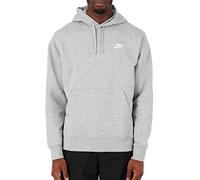 Nike M NSW Club Hoodie PO BB Sweat-Shirt Homme DK Grey Heather/Matte Silver/(White) FR: 3XL (Taille Fabricant: 3XL-T)
