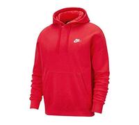 Nike M NSW Club Hoodie PO BB Sweat-Shirt Homme, University Red/University Red/White, FR : 3XL (Taille Fabricant : 3XL-T)