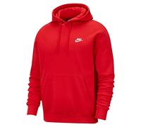 Nike M NSW Club Hoodie PO BB Sweat-Shirt Homme, University Red/University Red/(White), FR : 4XL (Taille Fabricant : 4XL-T)