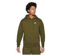 Nike M NSW Club Hoodie PO BB Sweatshirt, Rough Green/Rough Green/White, XL Mens