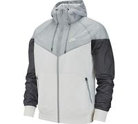 Nike M NSW He WR JKT HD Veste de sport Homme White/Wolf Grey/Dark Grey/(White) FR: 2XL (Taille Fabricant: 2XL-T)