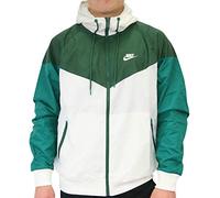 Nike M NSW HE WR JKT HD Veste Homme, sail/fir/Mystic Green/Sail, FR : XS (Taille Fabricant : XS)