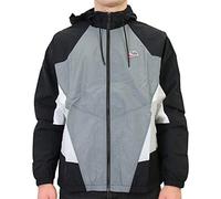 Nike M NSW He WR Jkt Wvn Signature S smoke grey/Black/lt smoke grey