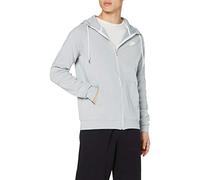 Nike M NSW Modern Hoodie FZ FLC Sweat-Shirt Homme, lt Smoke Grey/Ice Silver/White/(White), FR : S (Taille Fabricant : S)