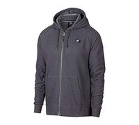 Nike M NSW Optic Hoodie FZ Sweat-Shirt Homme Dark Grey FR : L (Taille Fabricant : L)