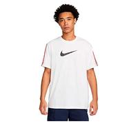 Nike M NSW Repeat SS T-Shirt White/Mystic Navy/University R L