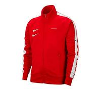 Nike M NSW Swoosh JKT PK Veste de Sport Homme, University Red/White/Black/(White), FR : L (Taille Fabricant : L)