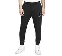 Nike M NSW Swoosh Pant FT Pantalon de Sport Homme Black/(White) FR: 2XL (Taille Fabricant: 2XL)
