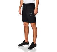 Nike M NSW Swoosh Short FT Shorts de Sport Homme Black/(White) FR: S (Taille Fabricant: S)