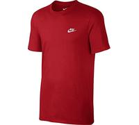 Nike M NSW Tee Club EMBRD FTRA - T-Shirt à Manches Courtes pour Homme XXL Rojo (Sport Red/Sport Red/Blanco)