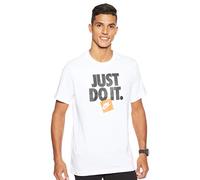 Nike M NSW Tee HBR 3 T-Shirt Homme, Indigo Force/White, FR : XL (Taille Fabricant : XL)
