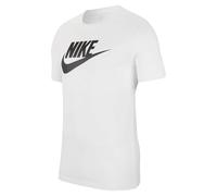 Nike M NSW Tee Icon Futura T-Shirt Homme, Blanc (White/Black 101), FR : M (Taille Fabricant : M)