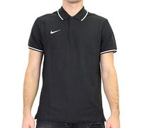 Nike M TM CLUB19 SS chemise polo Homme Noir/Blanc FR : L (Taille Fabricant : L)
