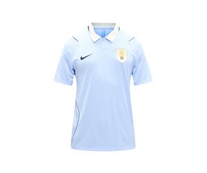 NIKE Maillot 'AUF STAD HM' bleu clair / jaune / noir / blanc, Taille XL