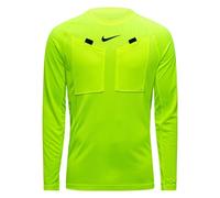 Nike Maillot d'Arbitre III Dri-FIT - Jaune Fluo/Noir Manches Longues Large