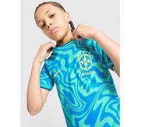Nike Maillot d'avant-match Brésil 2026 Junior - Bleu 12-13Y