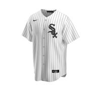 Nike - Maillot de Baseball MLB Blanc à Rayures - Homme - Sport - Blanc - Taille: 2XL